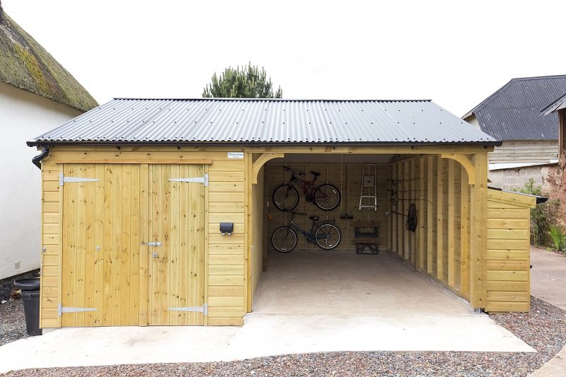 Shields Buildings bespoke timber buildings in North Tawton, Devon.