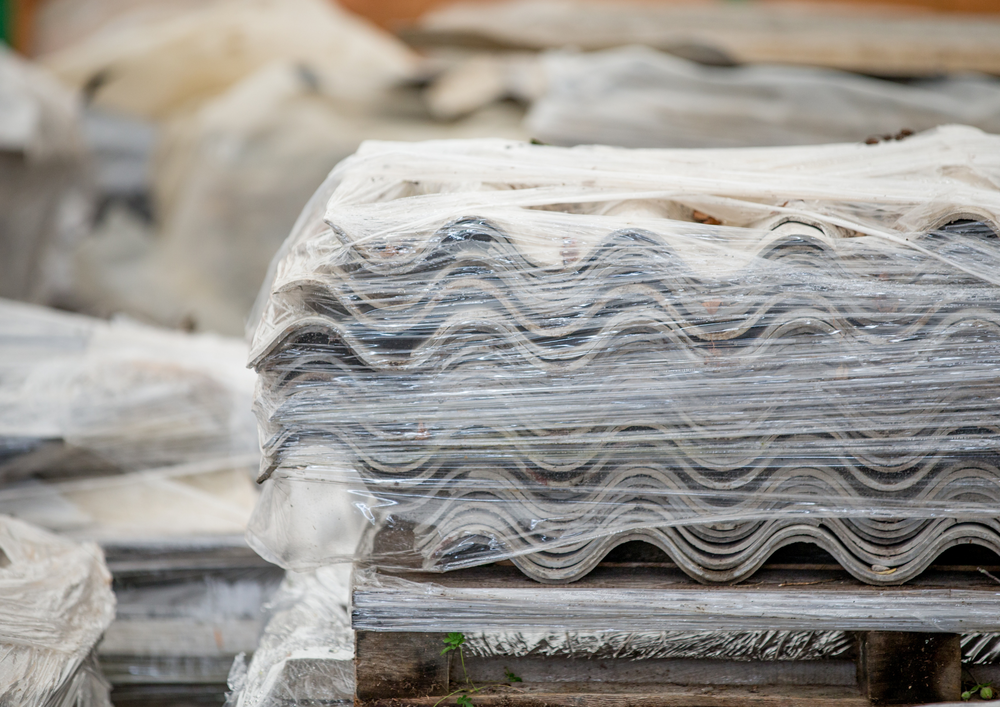 When disposing of asbestos roof sheeting or other asbestos material, it must be taken to a specific location and wrapped thoroughly in plastic to prevent damage and exposure