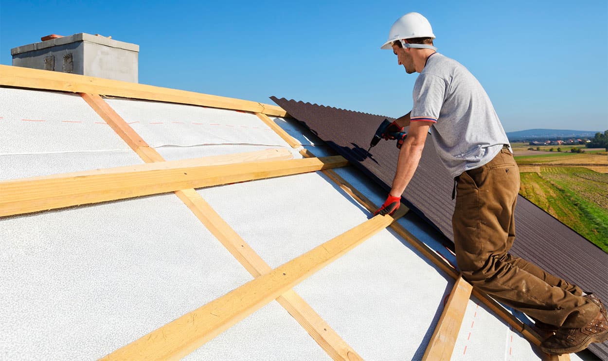 Steel roofing sheets are easy to install and make a great replacement material for asbestos roofs