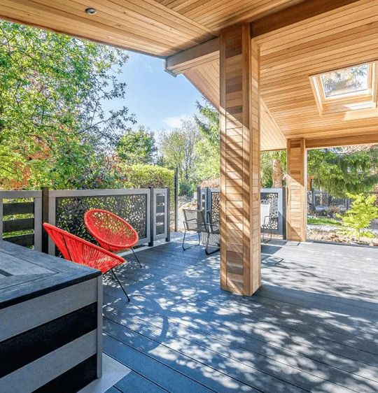 Grey Composite Decking 01