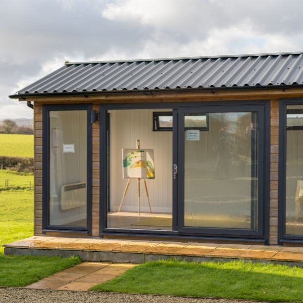 Shed with Cladco Corrugated Roof Sheets