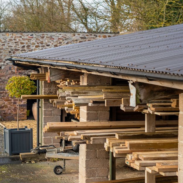 Shields Buildings farm building Corrugated Roof