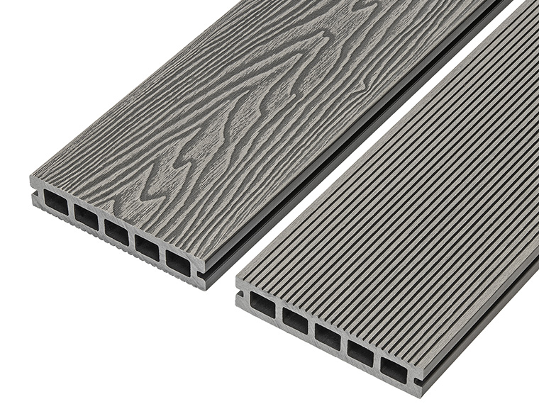Stone Grey Composite Decking Boards