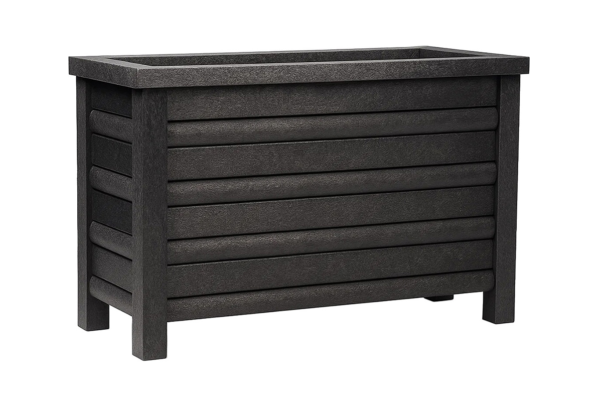 Large rectangular Recycled plastic planter