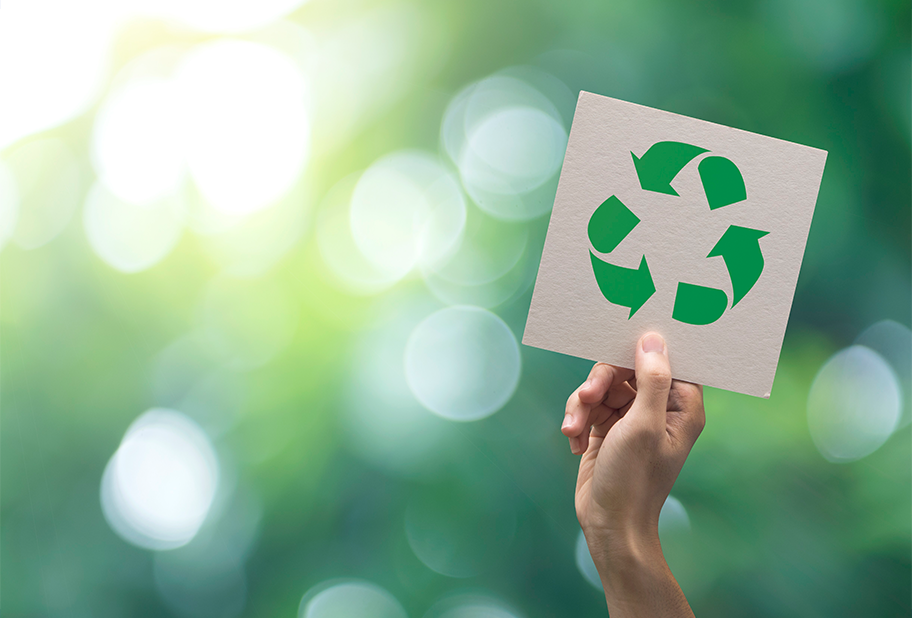 Recycled plastic furniture is made from 100% recycled materials.