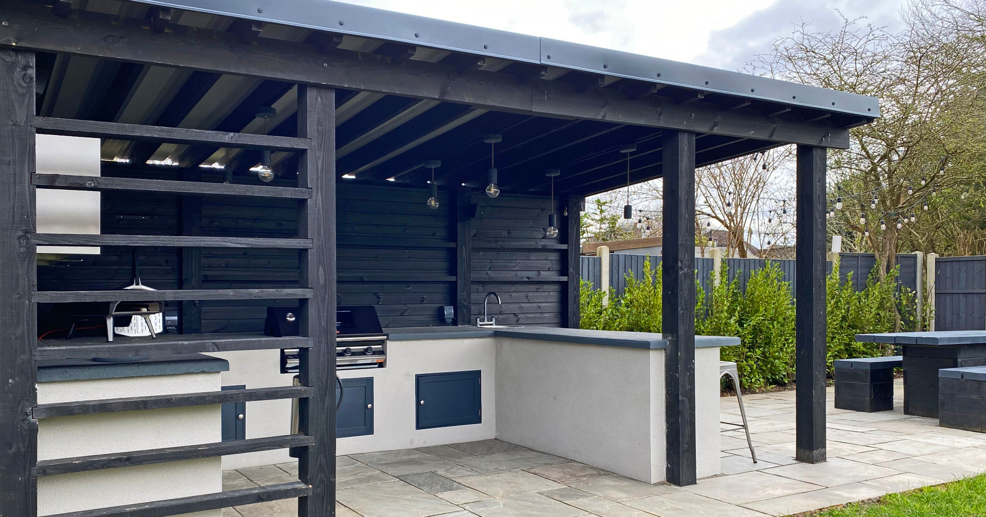 Dripstop anti condensation membrane will protect kitchen and garden areas undercover