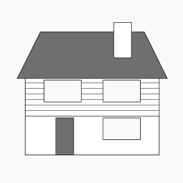 Half standard wall area